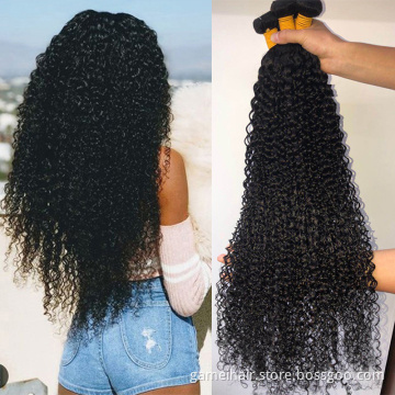 Water Wave Bundles 100% Virgin Brazilian Human Hair Bundle Wave for Black Women Closure Frontal